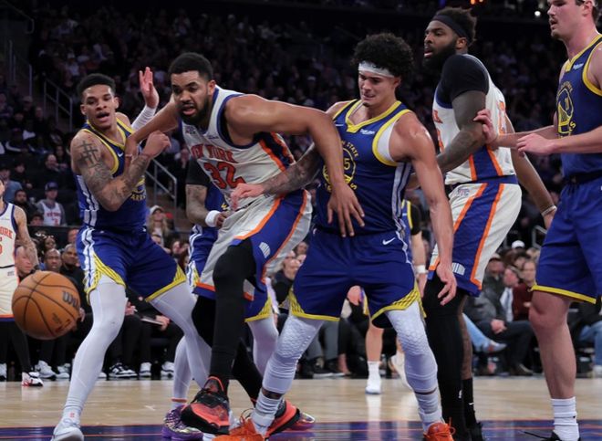 勇士客场惨败尼克斯遭遇5连败 球队陷入困境