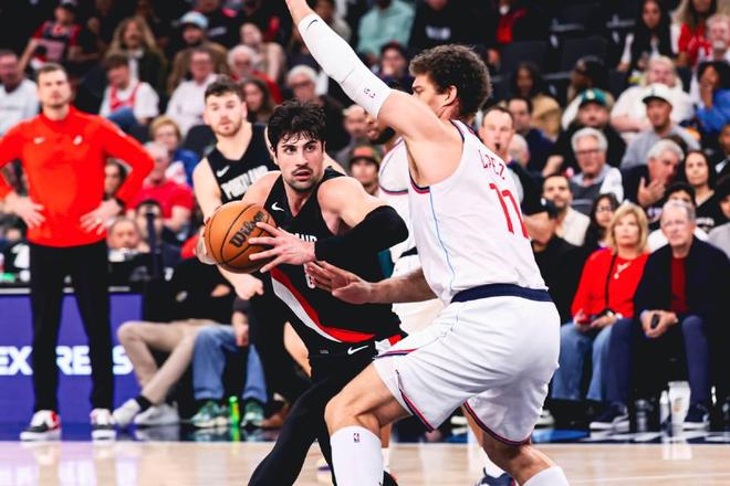 开拓者力克快船终结5连胜，缩小排名差距